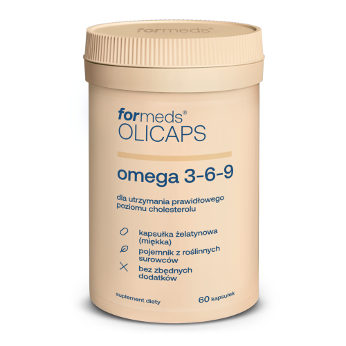 Suplement diety formeds OLICAPS omega 3-6-9 kwasy tłuszczowe
