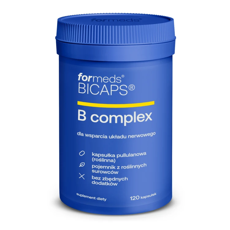 Suplement diety formeds BICAPS B COMPLEX aktywne witaminy z grupy B